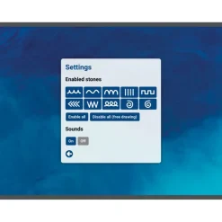 Pre-Writing Software for Large Screens and Tablets