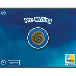 Pre-Writing Software for Large Screens and Tablets