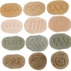 Pre-Writing Stones 12 Pieces