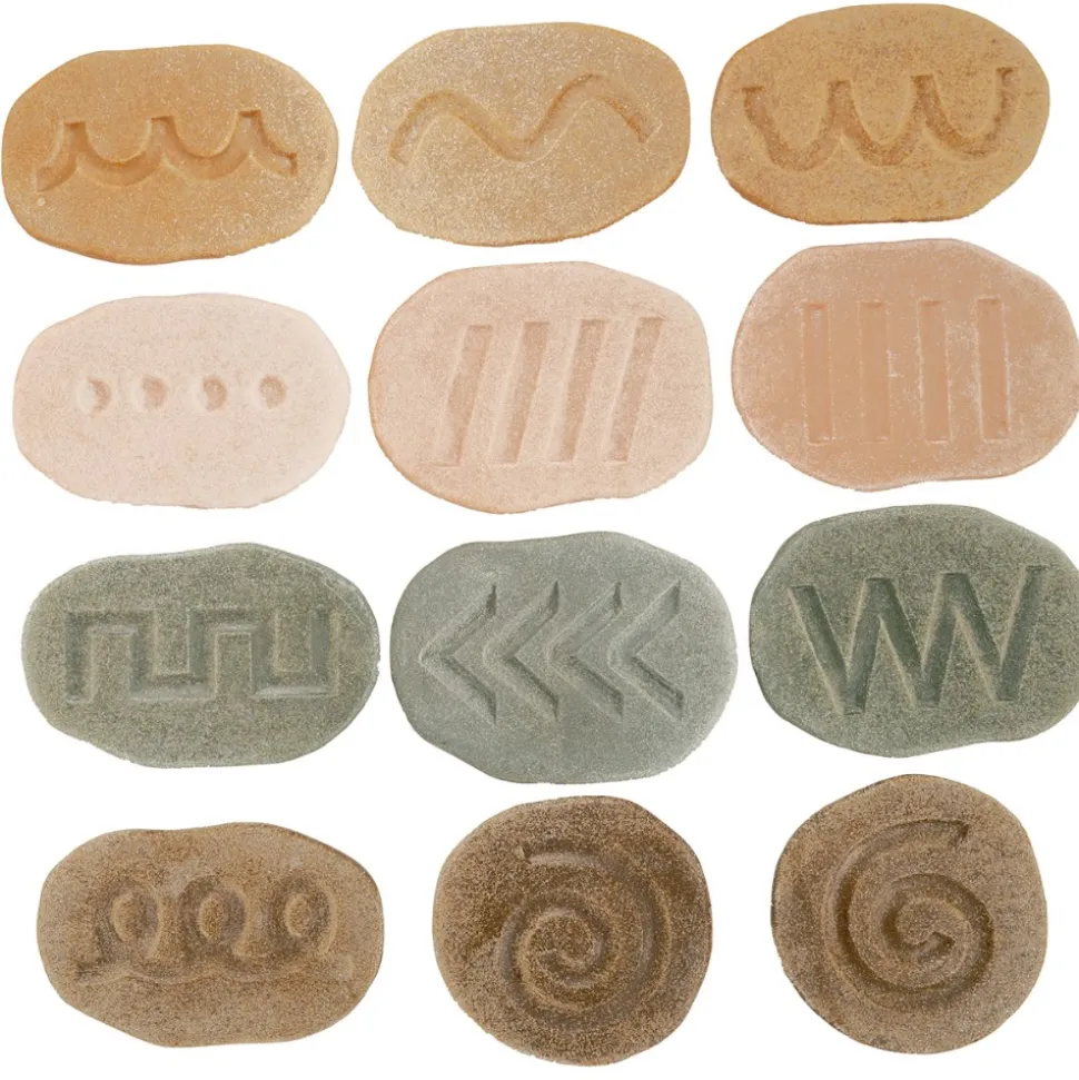 Pre-Writing Stones 12 Pieces