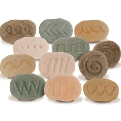 Pre-Writing Stones 12 Pieces