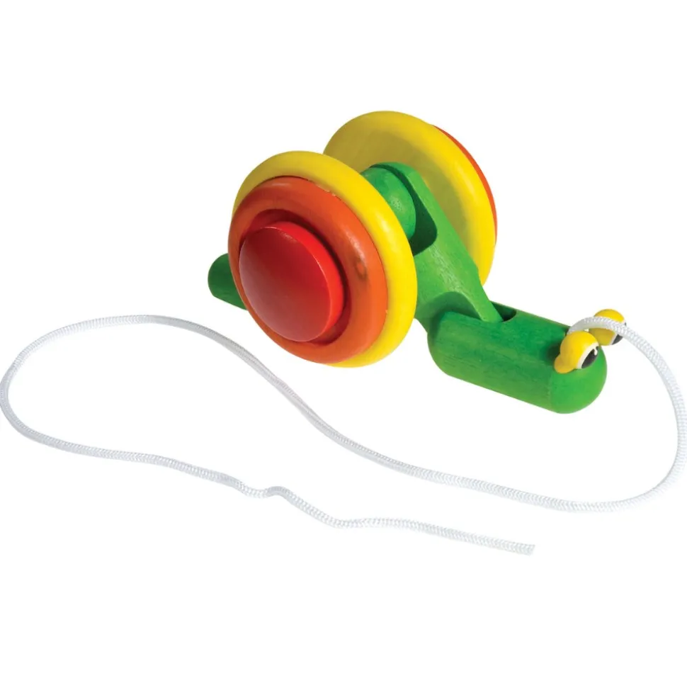 Pull Along Snail and Dancing Alligator Pull Toys