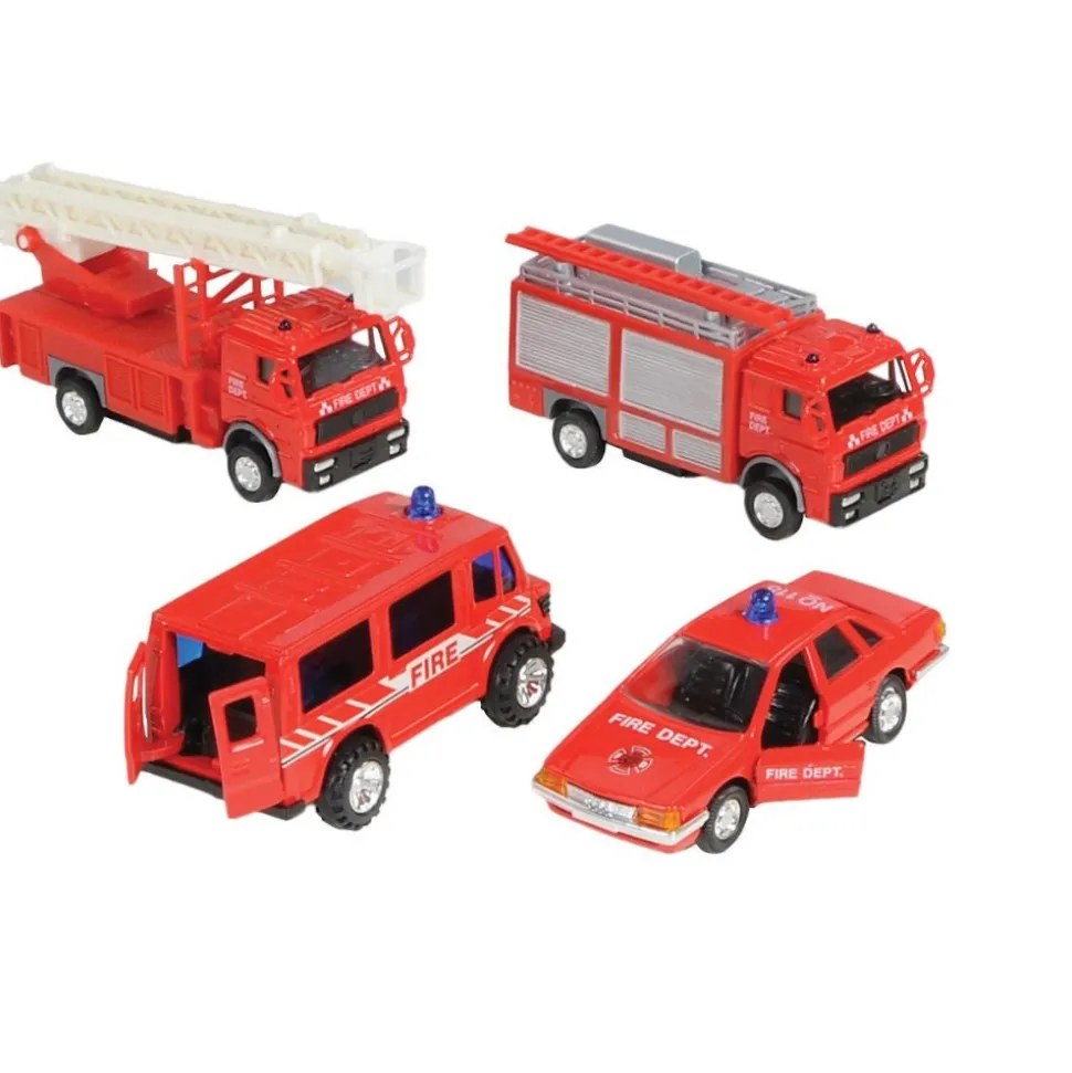 Pullback Emergency Vehicles Set of 12