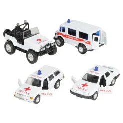 Pullback Emergency Vehicles Set of 12