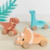 Push-Along Dinosaurs 6 Pieces