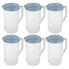 2 Quart Pitchers Set of 6
