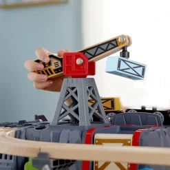 Railway Bucket Builder Set with Train and Tracks
