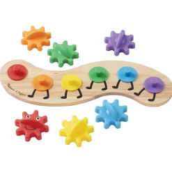 Rainbow Caterpillar Gear Toy