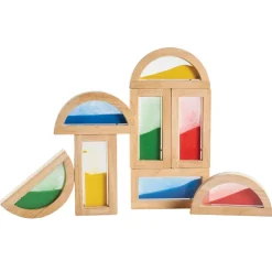 Rainbow Sand Blocks 8 Pieces