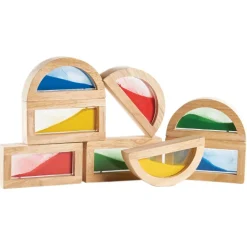 Rainbow Sand Blocks 8 Pieces