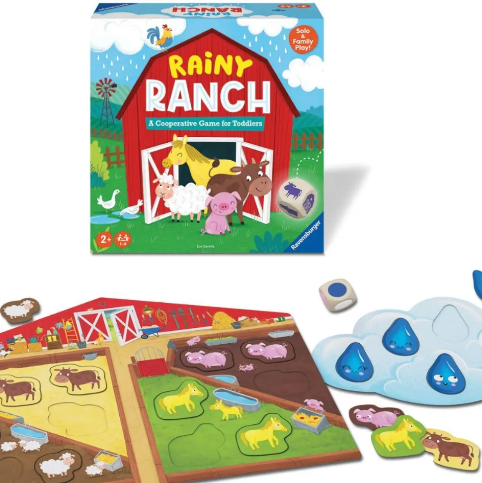 Rainy Ranch Cooperative Game for Toddlers