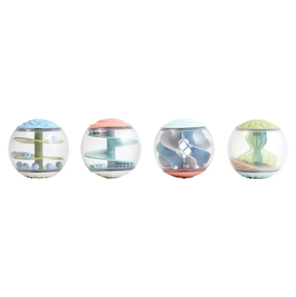 Rattle and Roll Sensory Ball Set of 4