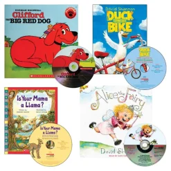 Read-Aloud Books and CDs Set of 4