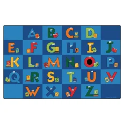 Reading Letters Rug Rectangle