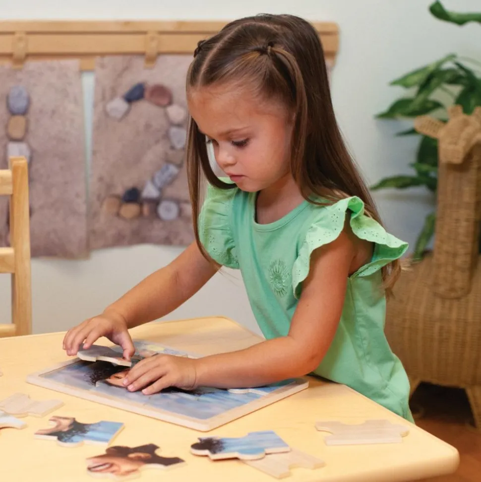 Real Image Kids in Motion Puzzles Set of 6