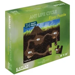 Realistic Animal and Plant Life Cycle Floor Puzzles