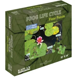 Realistic Animal and Plant Life Cycle Floor Puzzles