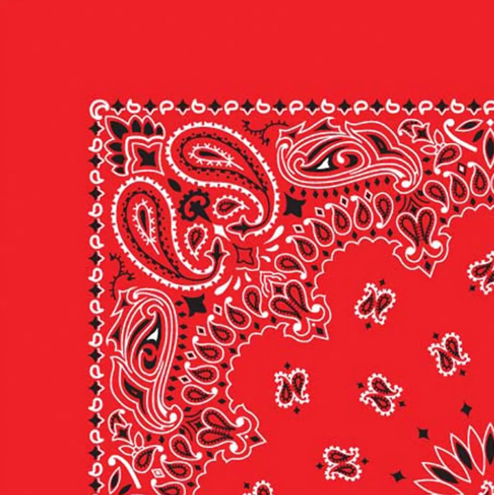 Red Bandana Set of 10