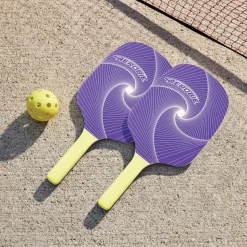 Regulation Size Pickleball Paddles with Ball