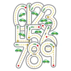 Ride Along Dry Erase Numbers 0-9