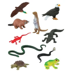 River Animal Minis Set of 10