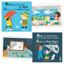 Rosa's STEM Workshop Bilingual Paperback Books Set of 8