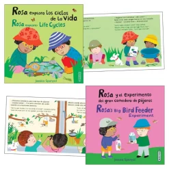 Rosa's STEM Workshop Bilingual Paperback Books Set of 8
