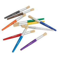 Round-Tip Chubby Handle Paint Brushes