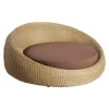 Round Wicker Lounger