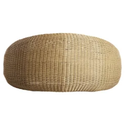 Round Wicker Lounger
