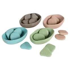 Rustic Textured Sorting Stones