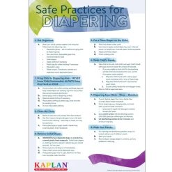 Safe Practices for Diapering Poster Set of 10