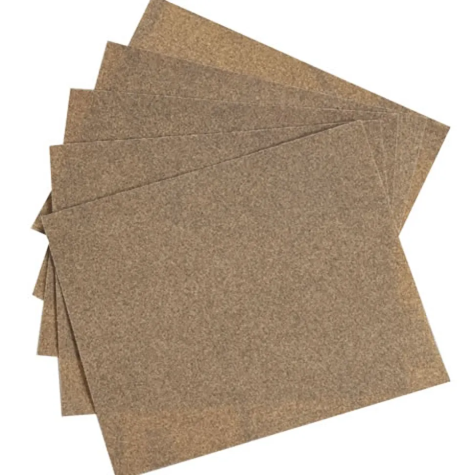 Sandpaper Sheets Set of 5