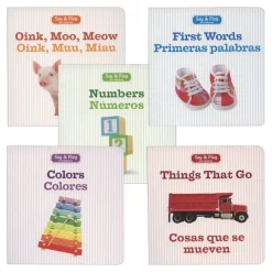 Say and Play Bilingual Board Books Set of 5