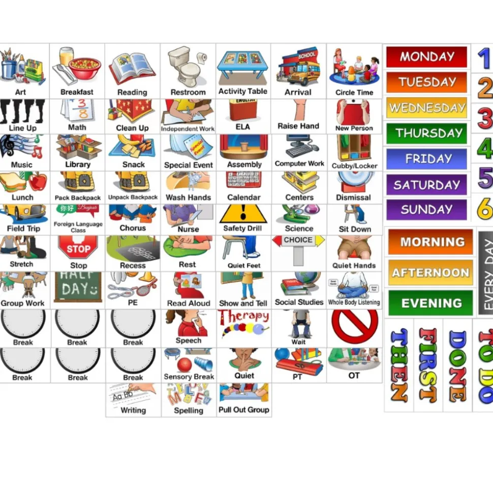 SchKIDules™ Magnet Set 87 Pieces