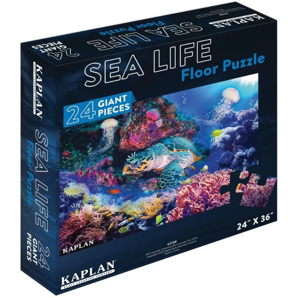 Sea Life Floor Puzzle 24 Pieces