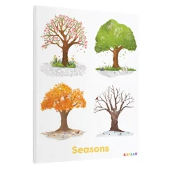 Seasons of Trees Giclee Classroom Wall Print