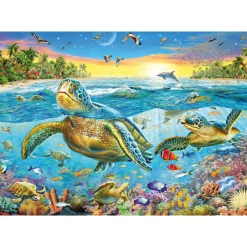 Sea Turtle Floor Puzzle 100 Pieces