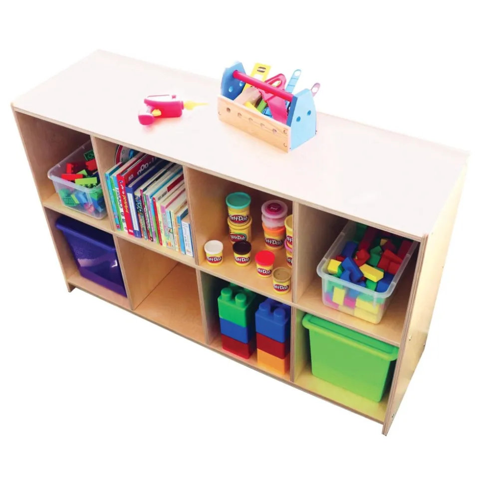8 Section Low Backpack Cubby