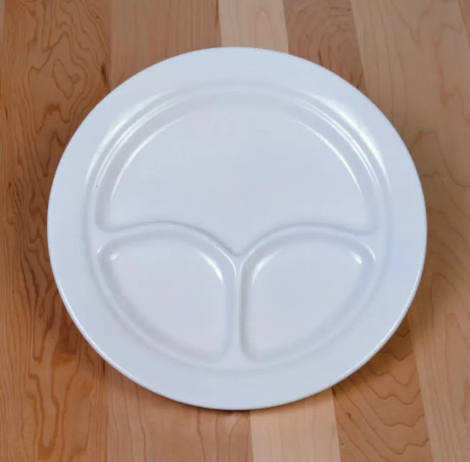 3-Section Plate
