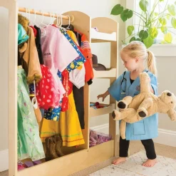 See and Store Dress-Up Center Natural