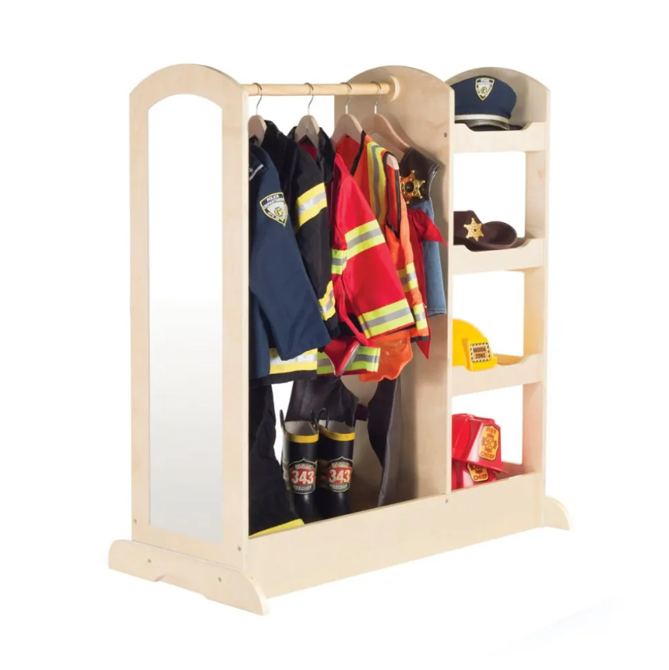 See and Store Dress-Up Center Natural