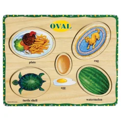 Self-Correcting Shapes Puzzles Set of 6