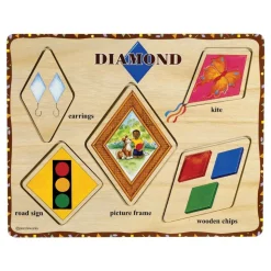 Self-Correcting Shapes Puzzles Set of 6