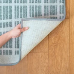 Sense of Place Carpet Runner Blue 8' x 2' Rectangle
