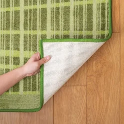 Sense of Place Carpet Runner Green 8' x 2' Rectangle