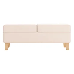 Sense of Place Cozy Corner Couch, Lounge Chair, and Ottoman