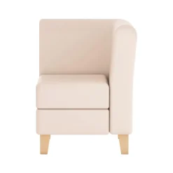 Sense of Place Cozy Corner Couch, Lounge Chair, and Ottoman