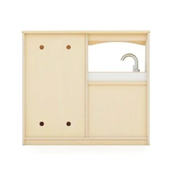 Sense of Place for Wee Ones Sink and Refrigerator Kitchen