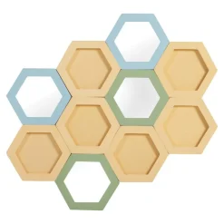 Sense of Place Hex Wall System Frames and Mirrors